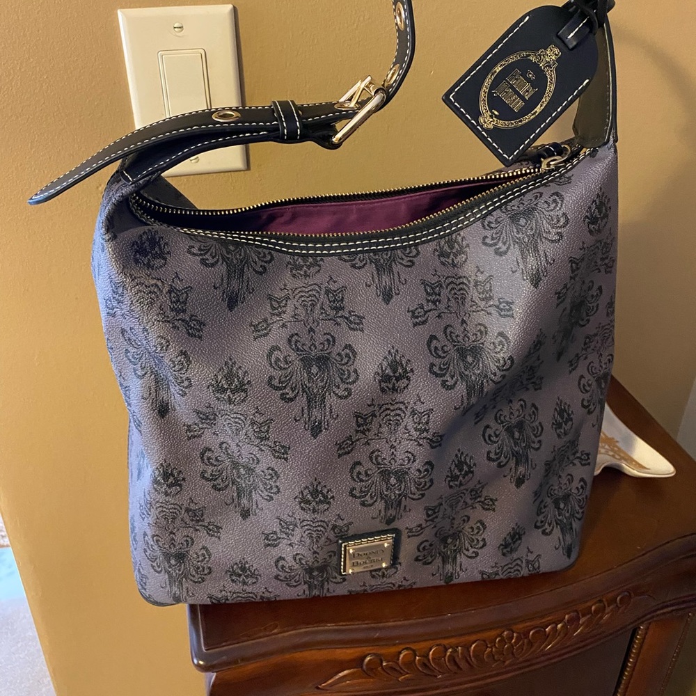 Dooney and Bourke Haunted Mansion shoulder bag.